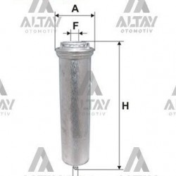 YAKIT FİLTRESİ (MAZOT) E90 / E91 / E92 / E93 97-04 YAKIT FİLTRESİ (MAZOT) E90 / E91 / E92 / E93 97-04